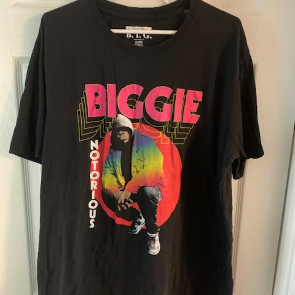 B.I.G.  NOTORIOUS BAND MENS TEE